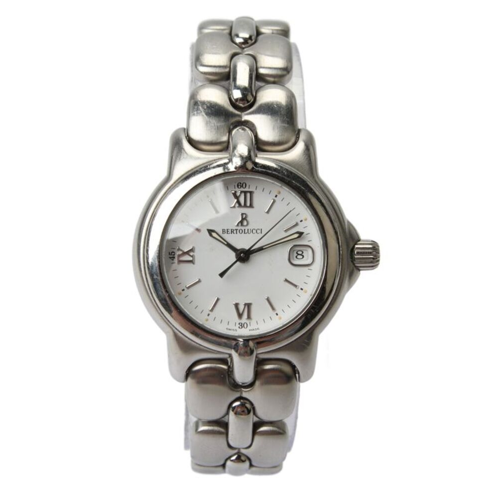 Bertolucci Unisex Stainless Steel Vir 093.41.70798 Quartz Watch 28mm